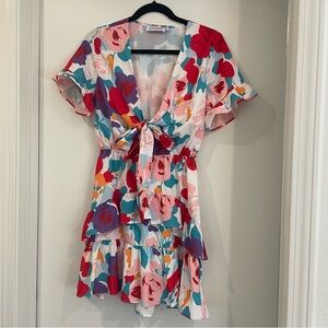 Petal & Pup Tie Front Dress